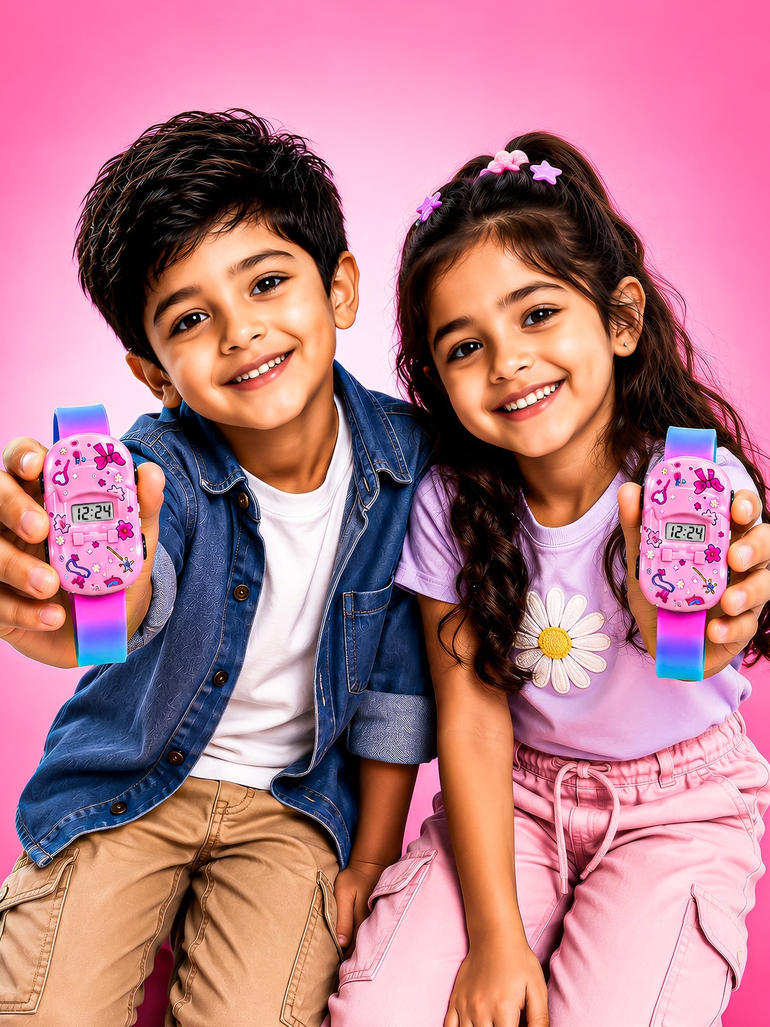 LOOKHAA Kids Movable Car Digital Watch for Boys & Girls lookhaa