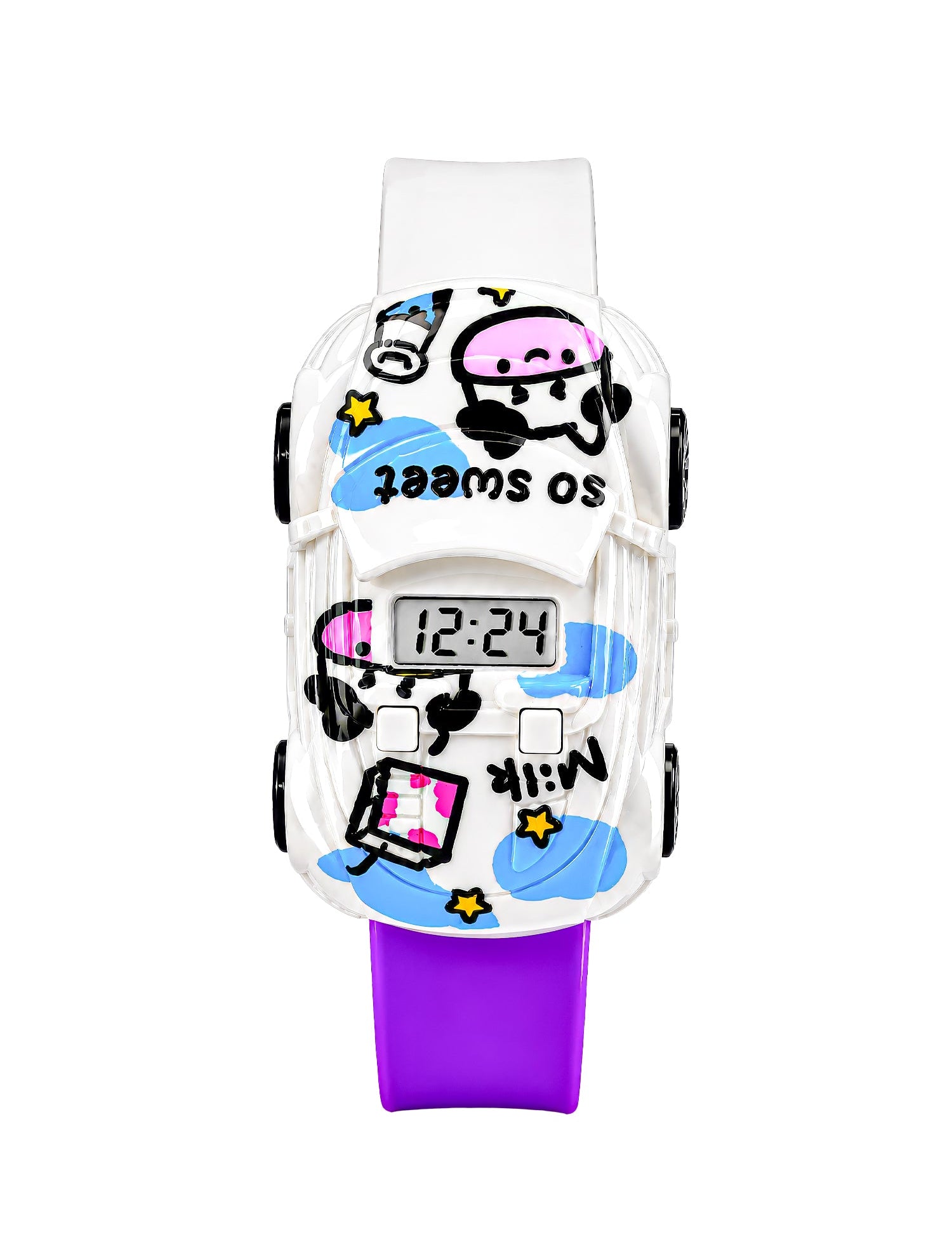 LOOKHAA Kids Movable Car Digital Watch for Boys & Girls lookhaa