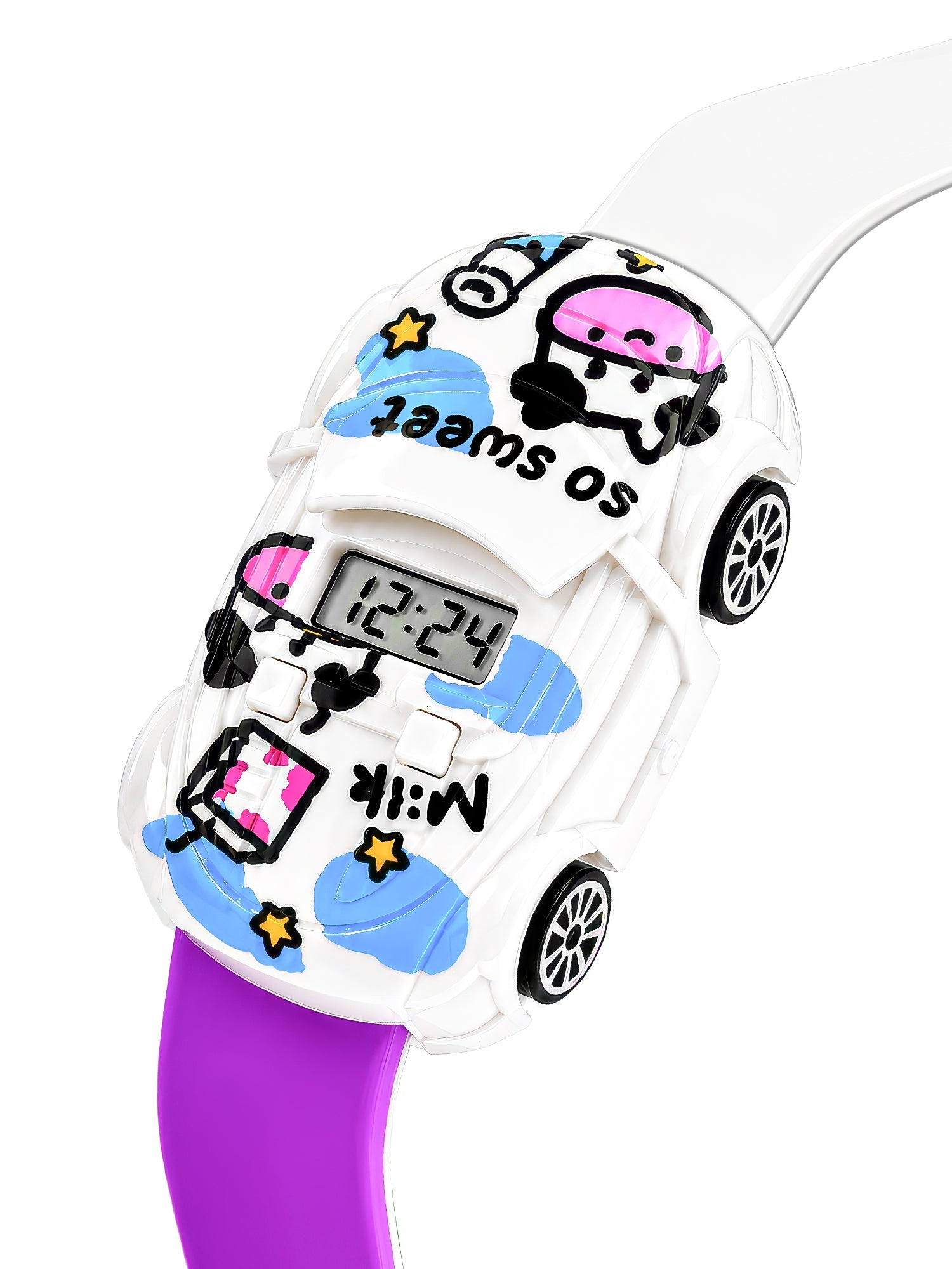 LOOKHAA Kids Movable Car Digital Watch for Boys & Girls lookhaa