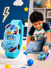 LOOKHAA Kids Movable Car Digital Watch for Boys & Girls lookhaa