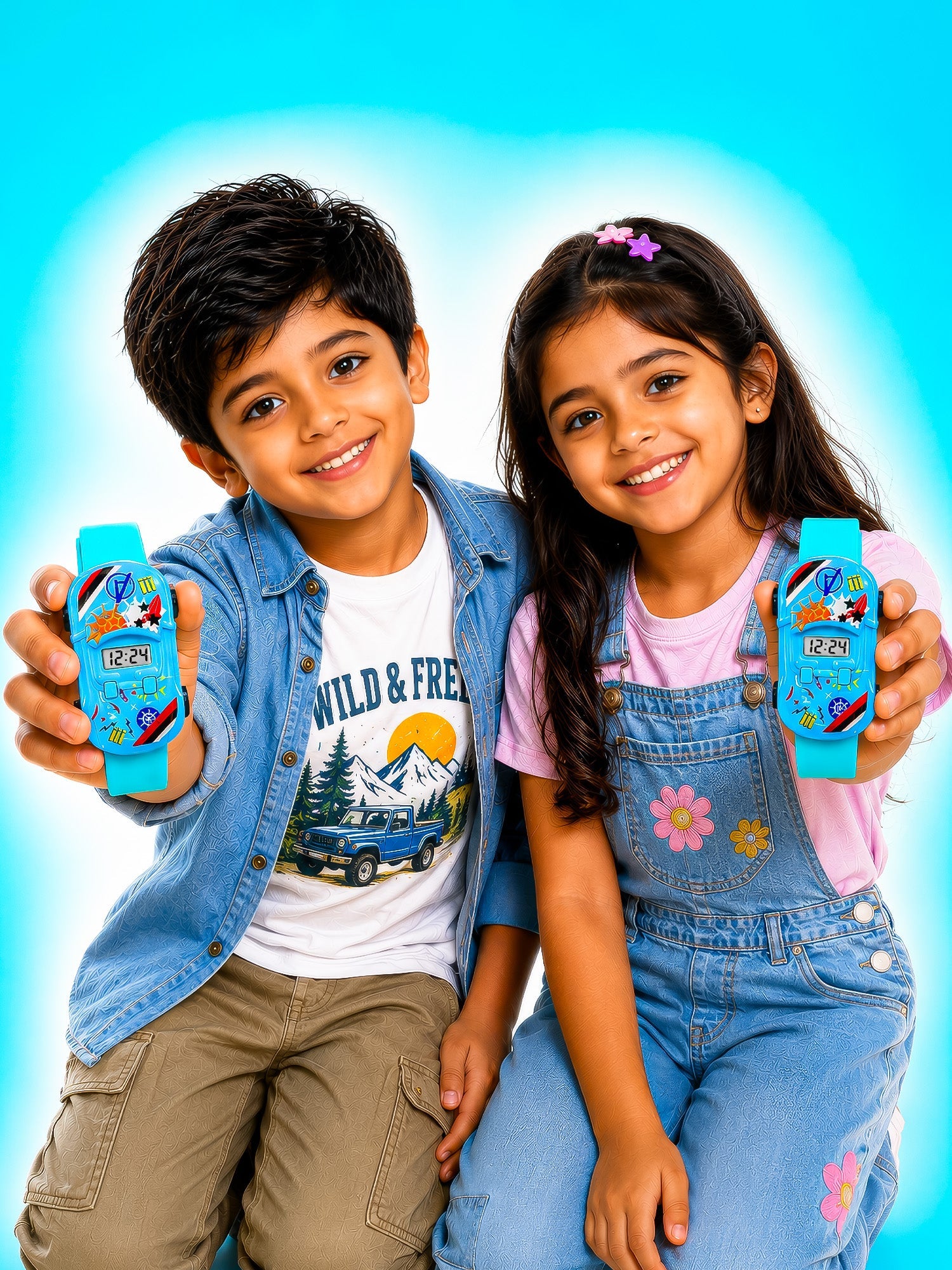 LOOKHAA Kids Movable Car Digital Watch for Boys & Girls lookhaa