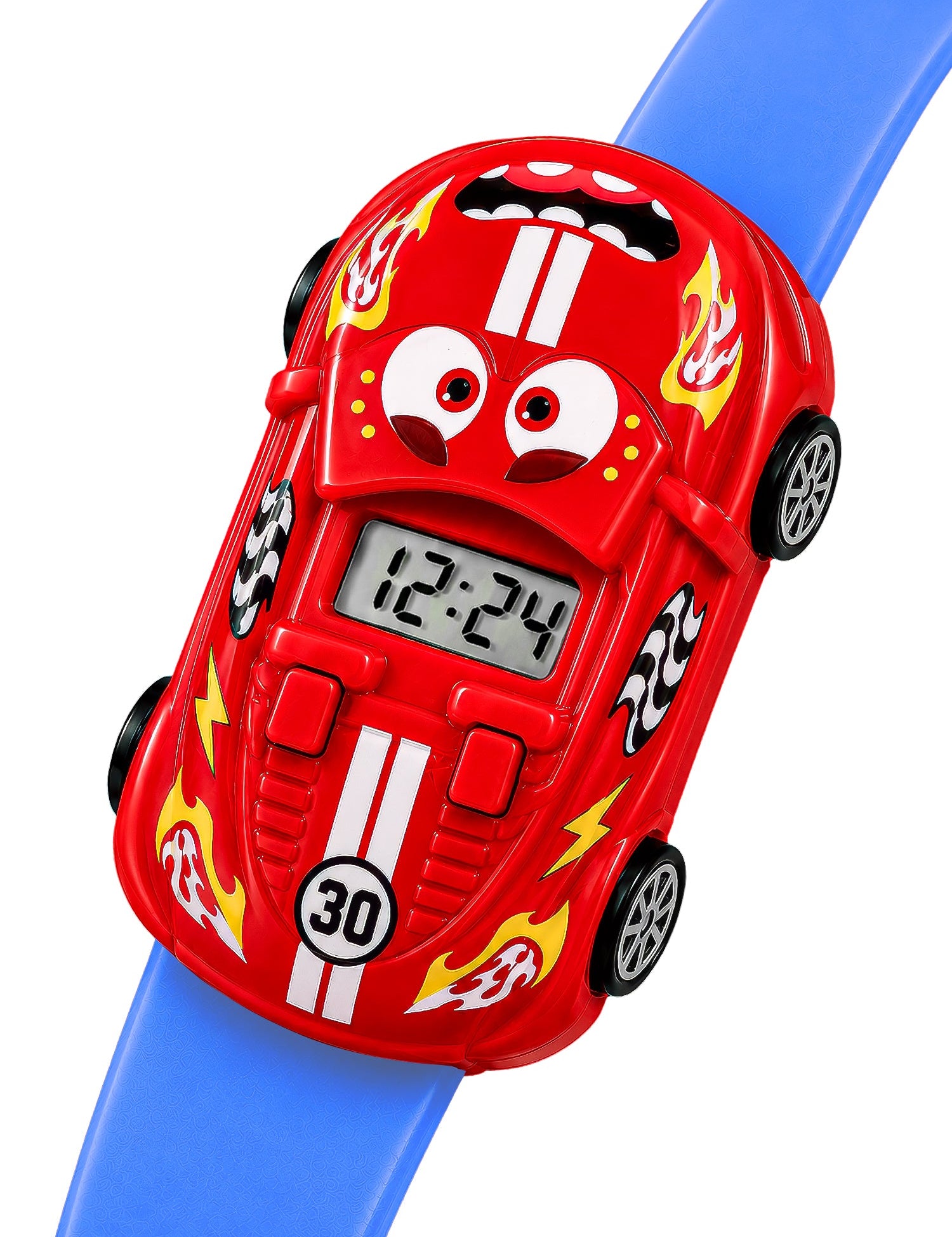 LOOKHAA Kids Movable Car Digital Watch for Boys & Girls lookhaa
