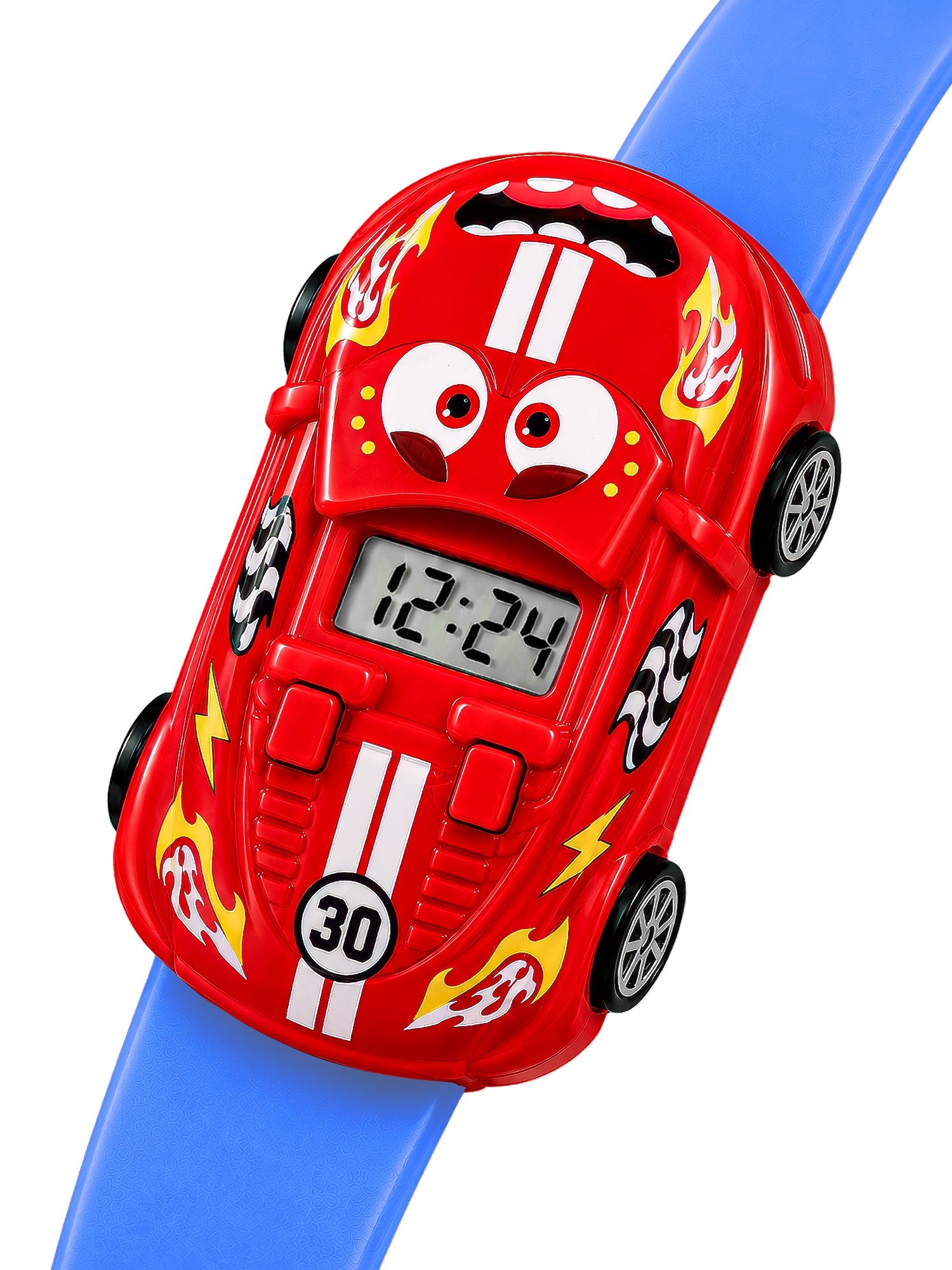 LOOKHAA Kids Movable Car Digital Watch for Boys & Girls lookhaa