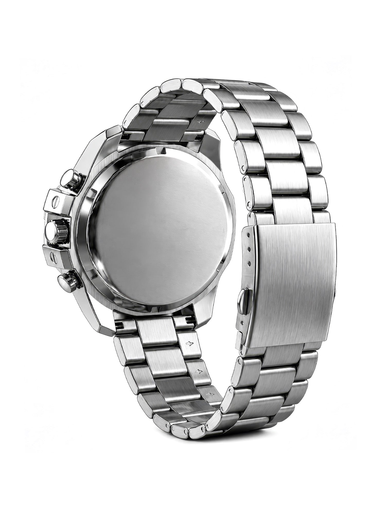 LOOKHAA Men Dial & Stainless Steel Bracelet Style Straps Analogue Watch lookhaa