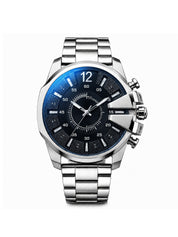 LOOKHAA Men Dial & Stainless Steel Bracelet Style Straps Analogue Watch (Copy) lookhaa
