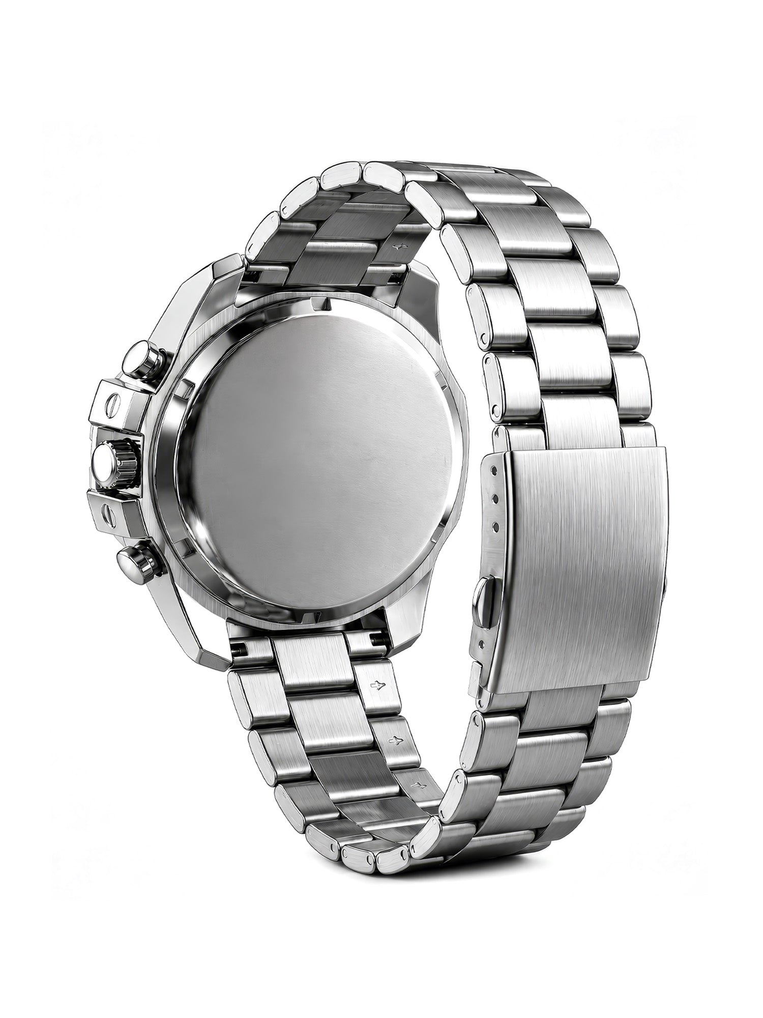 LOOKHAA Men Dial & Stainless Steel Bracelet Style Straps Analogue Watch (Copy) lookhaa