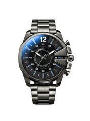 LOOKHAA Men Dial & Stainless Steel Bracelet Style Straps Analogue Watch lookhaa