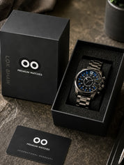 LOOKHAA Men Dial & Stainless Steel Bracelet Style Straps Analogue Watch lookhaa