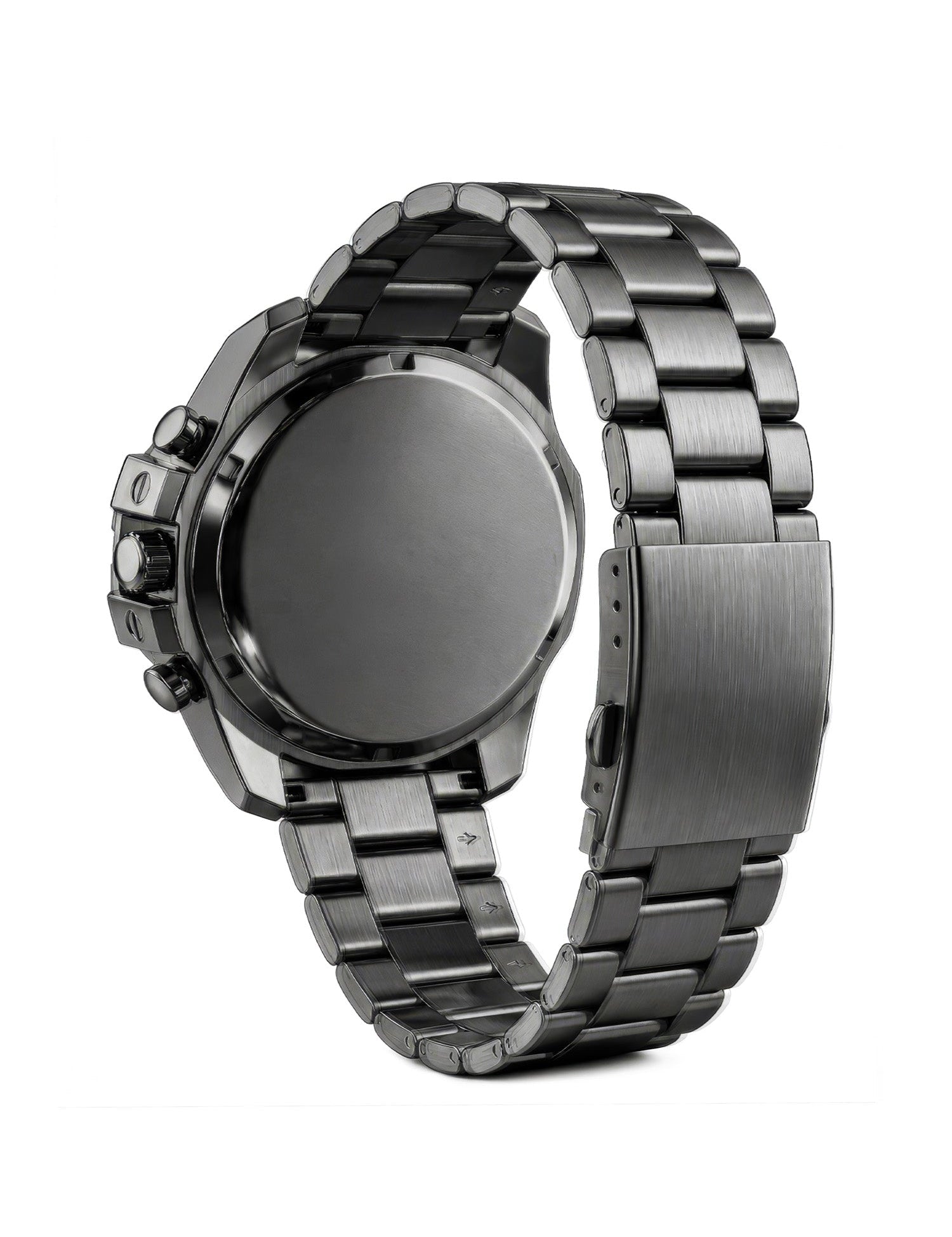 LOOKHAA Men Dial & Stainless Steel Bracelet Style Straps Analogue Watch lookhaa