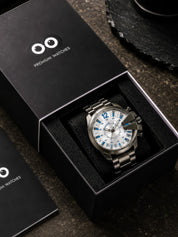 LOOKHAA Men Dial & Stainless Steel Bracelet Style Straps Analogue Watch lookhaa