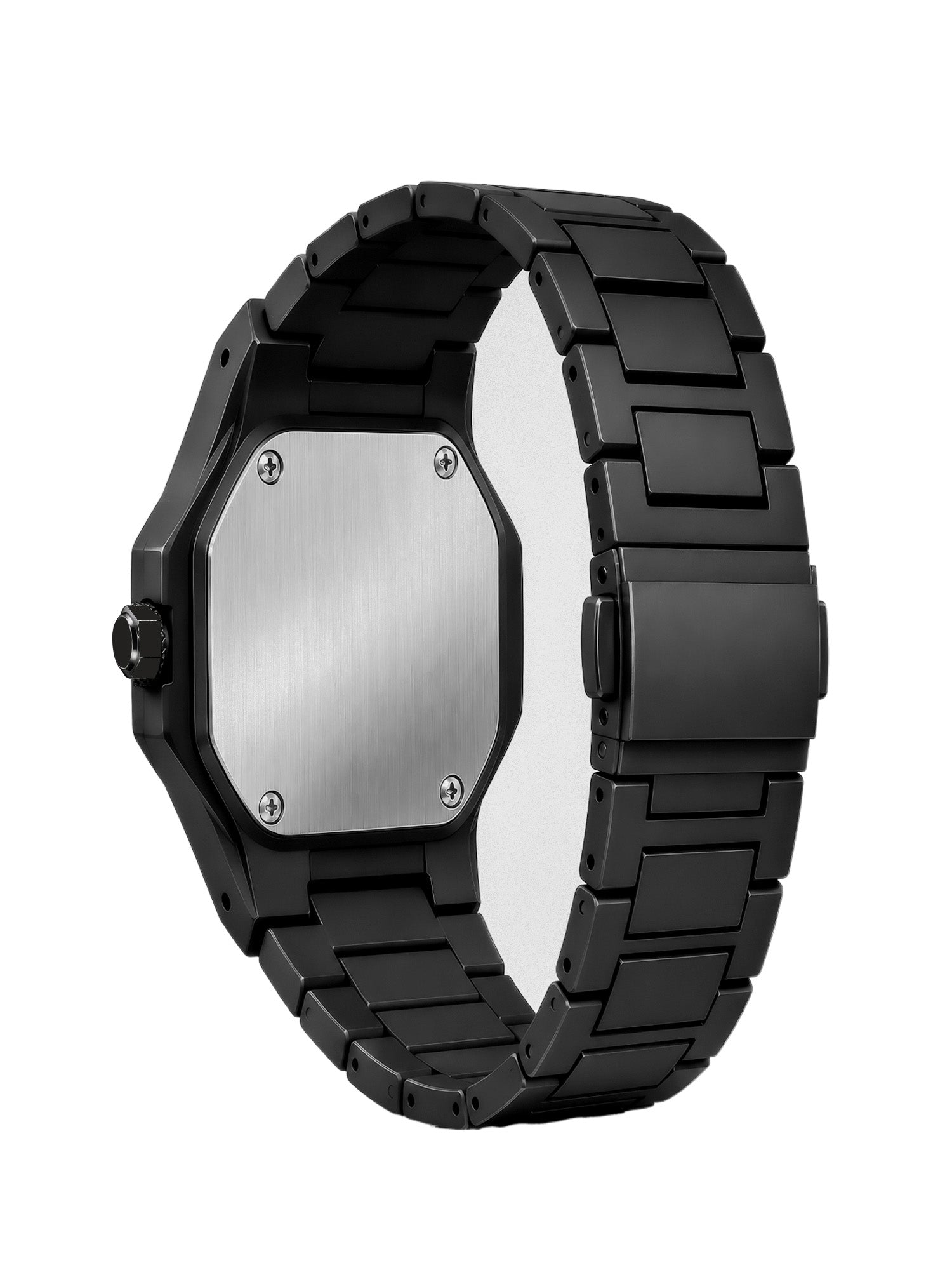 LOOKHAA Men Black Fiber Analog Watch lookhaa