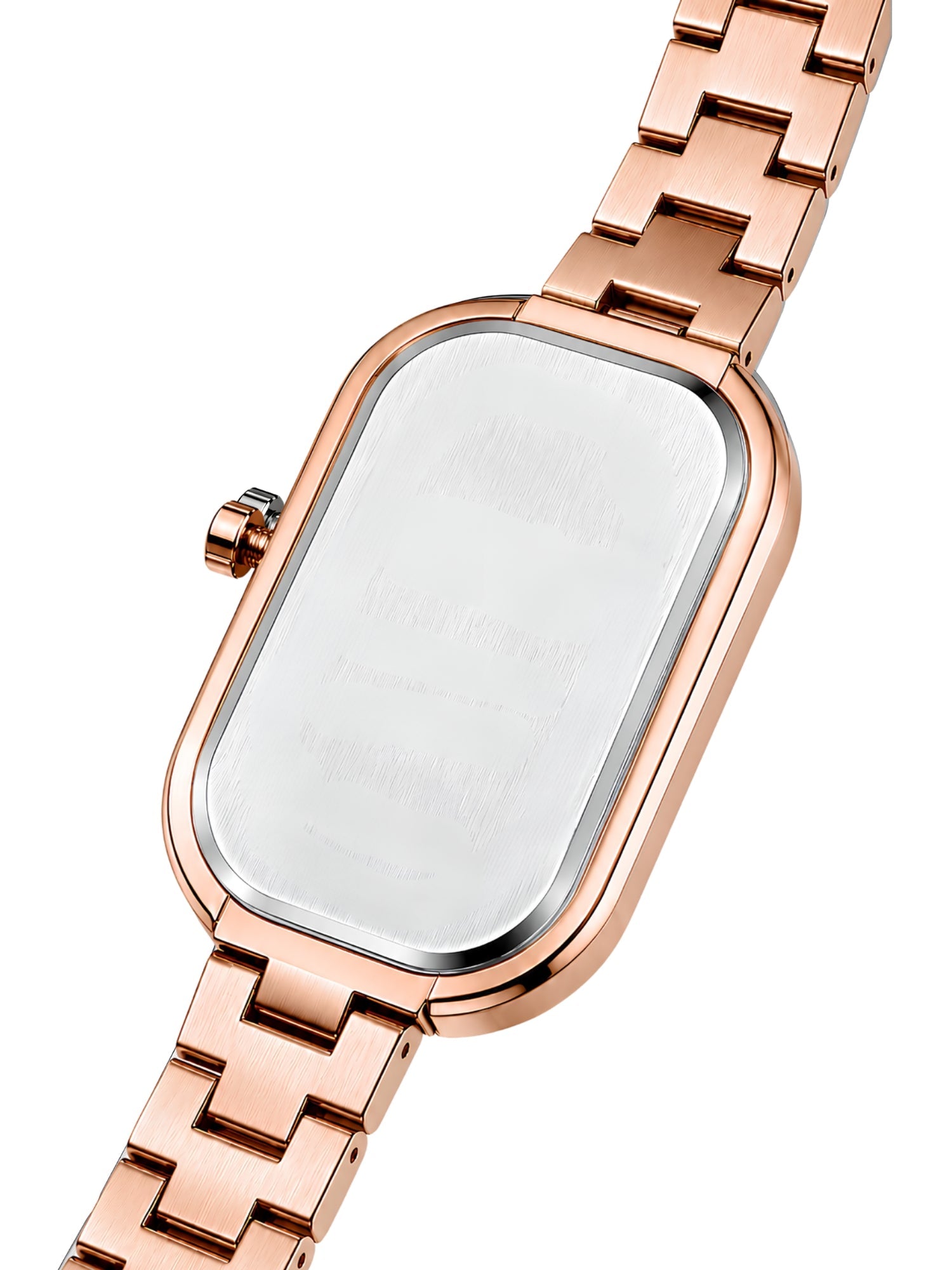 LOOKHAA Women's Luxury Rose Gold Oval Dial Analog Watch lookhaa
