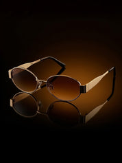 Lookhaa Unisex Oval Sunglasses with UV Protected Lens (Copy) lookhaa