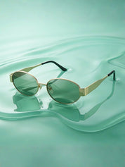 Lookhaa Unisex Oval Sunglasses with UV Protected Lens lookhaa