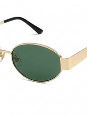 Lookhaa Unisex Oval Sunglasses with UV Protected Lens lookhaa