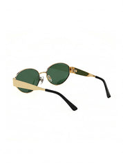 Lookhaa Unisex Oval Sunglasses with UV Protected Lens lookhaa