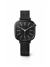 LOOKHAA Women Black Magnetic Bracelet Analogue Watch lookhaa