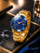 LOOKHAA Women Gold-Toned & Green Textured Dial Analogue Watch with Date Display lookhaa