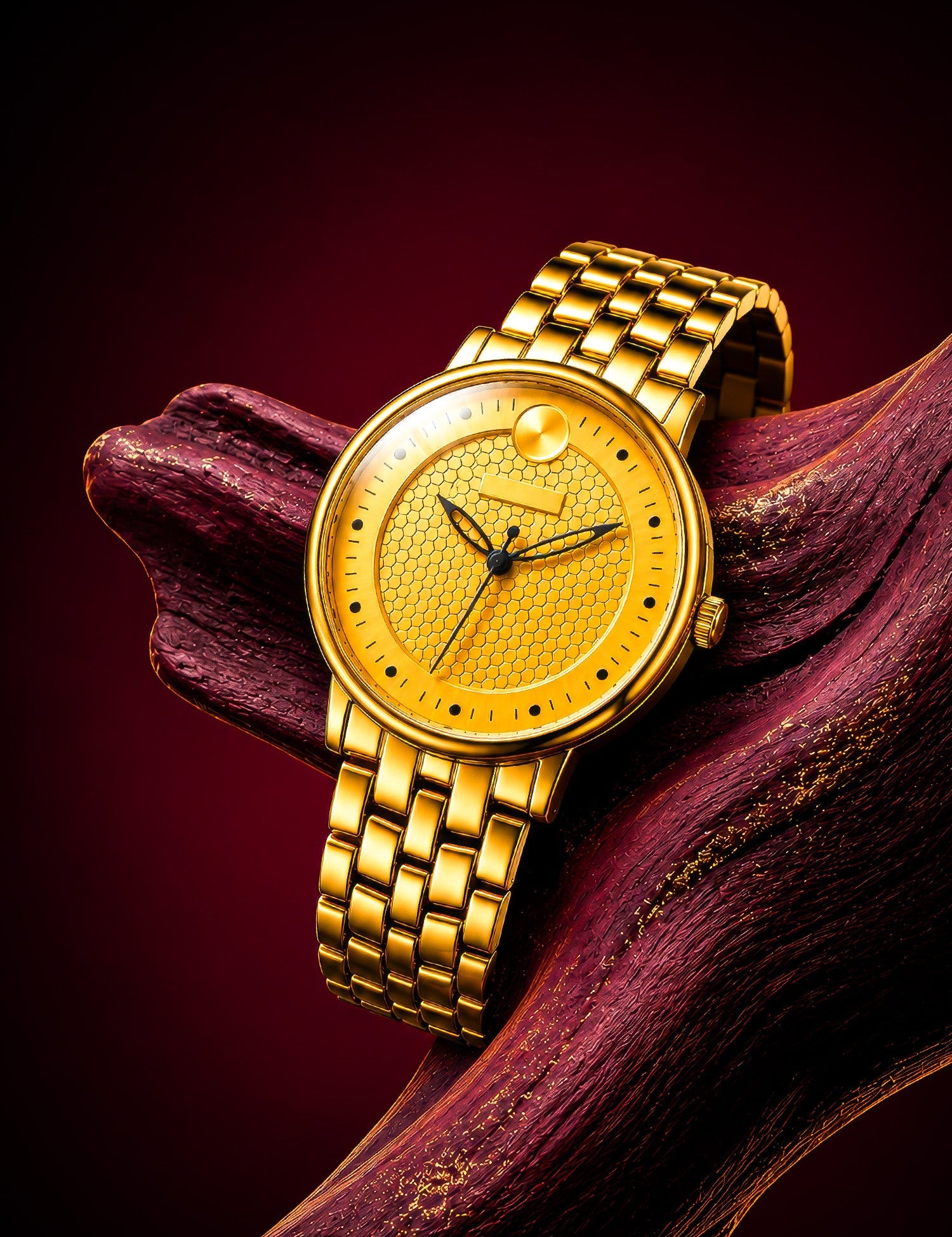 LOOKHAA Women Round Dial & Stainless Steel Bracelet Style Straps Analogue Watch lookhaa