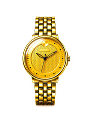 LOOKHAA Women Round Dial & Stainless Steel Bracelet Style Straps Analogue Watch lookhaa
