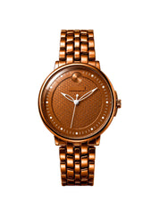 LOOKHAA Women Round Dial & Stainless Steel Bracelet Style Straps Analogue Watch lookhaa