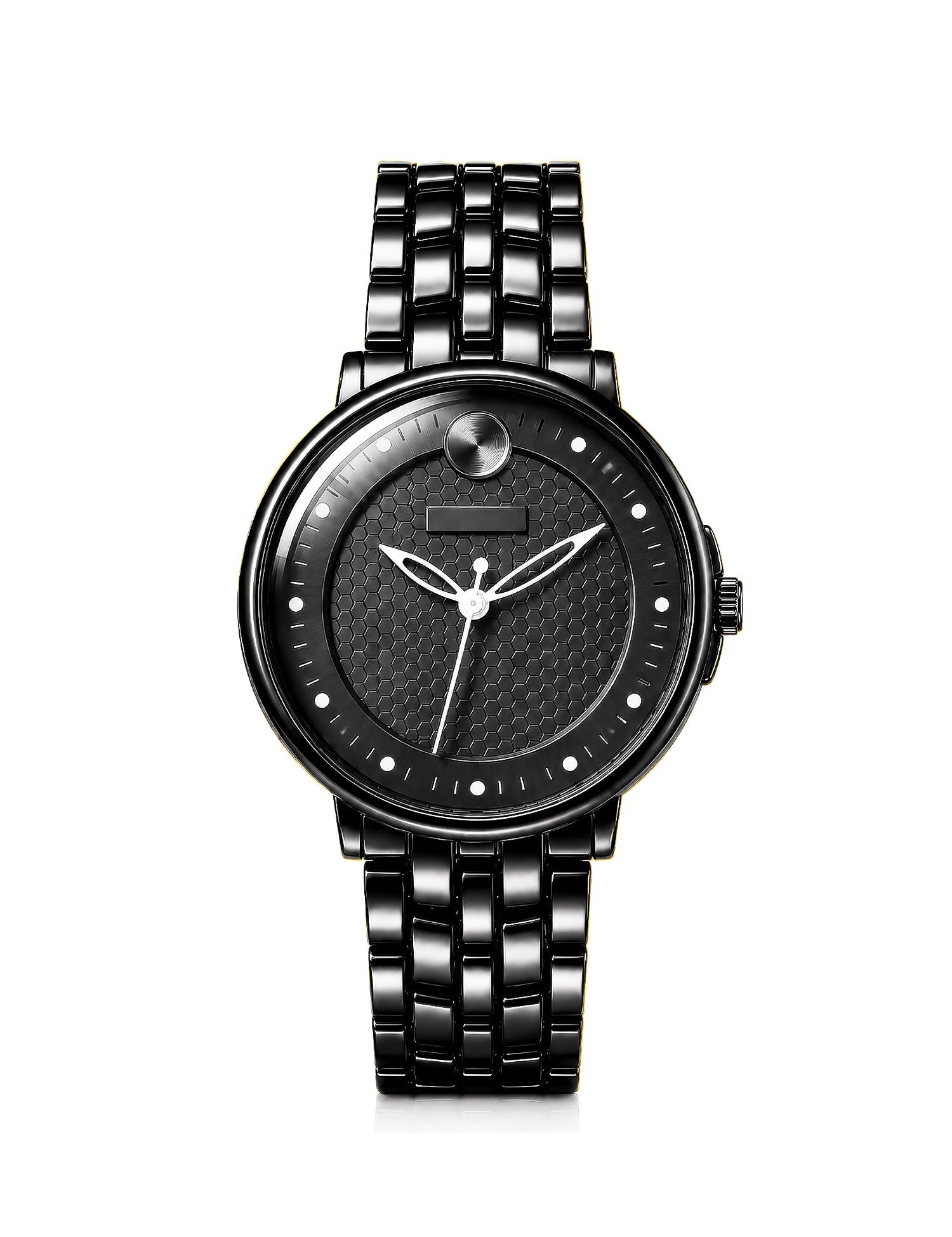 LOOKHAA Women Round Dial & Stainless Steel Bracelet Style Straps Analogue Watch lookhaa