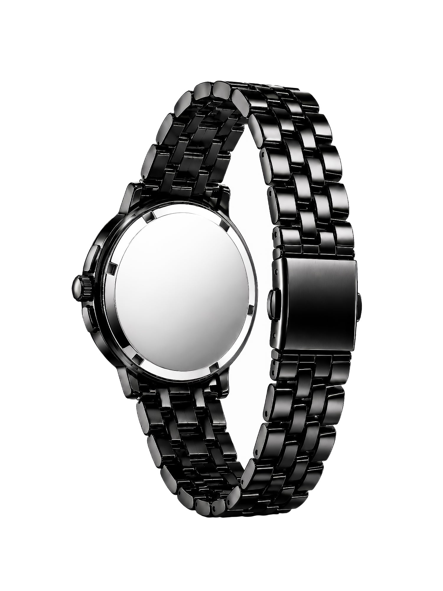 LOOKHAA Women Round Dial & Stainless Steel Bracelet Style Straps Analogue Watch lookhaa