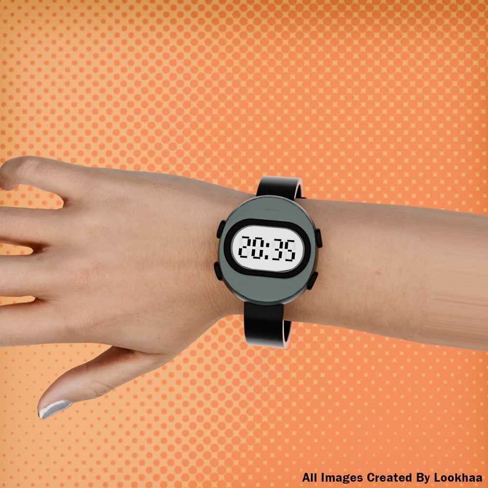 Lookhaa Kids Stylish 3D Cartoon Multi-Frame Digital Watch – Fun & Trendy for Children
