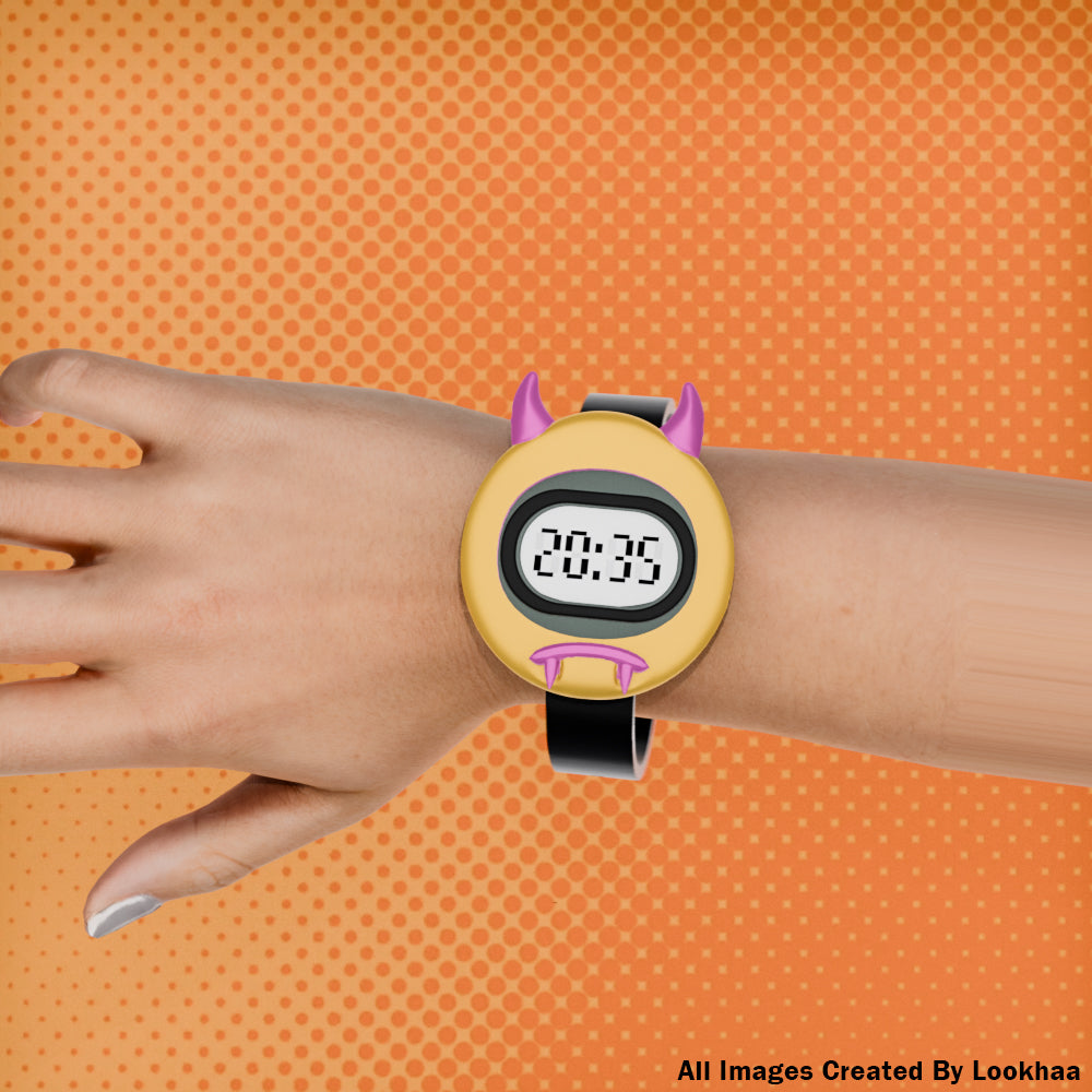 Lookhaa Kids Stylish 3D Cartoon Multi-Frame Digital Watch – Fun & Trendy for Children