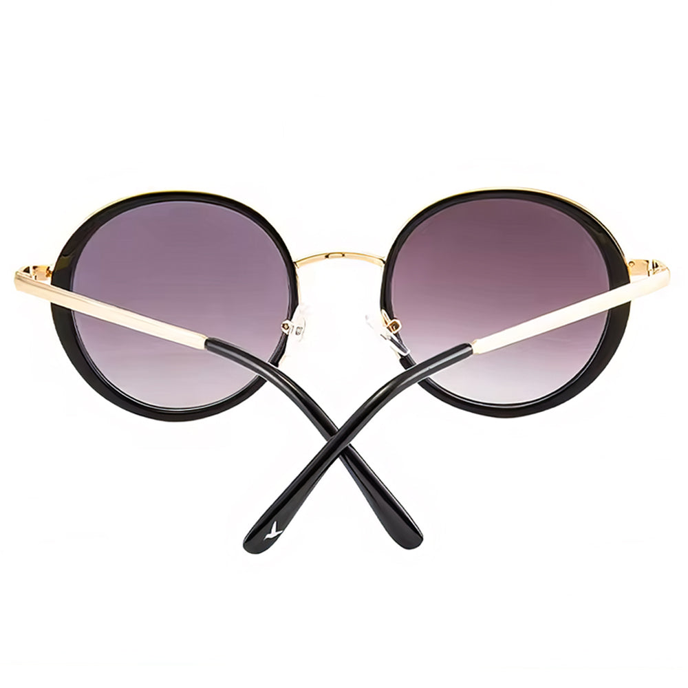 Lookhaa Stylish Sunglasses With UV Protected Lens - Black & Gold