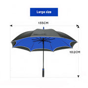 Lookhaa Inverted Double Layer Stylish Windproof Umbrella for Men & Women, UV-Resistant Umbrella lookhaa