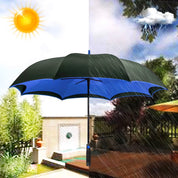 Lookhaa Inverted Double Layer Stylish Windproof Umbrella for Men & Women, UV-Resistant Umbrella lookhaa