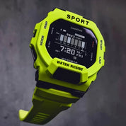 Lookhaa Digital Multi Function Kids Sports Watch - Lime Green
